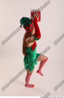 15 2018 01 VERONIKA ELF STANDING POSE WITH BOX